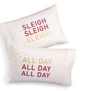 Clearance ⚠️final offer⚠️ Whim Martha Stewart 2 pillowcases sleigh all day